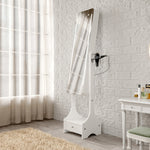 Load image into Gallery viewer, Standing Jewelry Armoire with LED Lighted Mirror