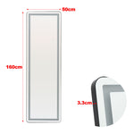Load image into Gallery viewer, Dimmable LED Freestanding/ Wall-Mounted Sensor-Switch Full-Length Mirror