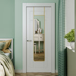 Load image into Gallery viewer, Wall/ Door Mounted Thin-frame Full-length Dressing Mirror