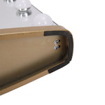 Load image into Gallery viewer, Hollywood Lighted Rectangle LED Metal Makeup Mirror