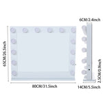 Load image into Gallery viewer, Metal Round Lighted Makeup Mirror for Tabletop