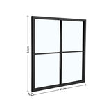 Load image into Gallery viewer, Classic Window Mirror Wall Accent Metal Framed Mirror