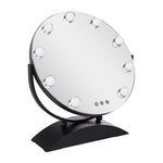 Load image into Gallery viewer, Chic Dimmable Round Hollywood Vanity Makeup Mirror
