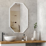 Load image into Gallery viewer, Decorative Wall Mounted Mirror with Beveled Edge