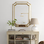 Load image into Gallery viewer, Modern Gold Decorative Wall Mirror