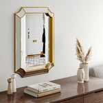 Load image into Gallery viewer, Modern Gold Decorative Wall Mirror