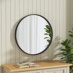 Load image into Gallery viewer, European-Style Minimal Round HD Makeup Mirror with Wide Frame
