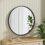 Load image into Gallery viewer, European-Style Minimal Round HD Makeup Mirror with Wide Frame