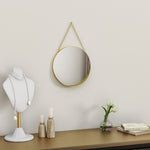 Load image into Gallery viewer, Minimal Perforation-free Round Wall Hanging Makeup Mirror