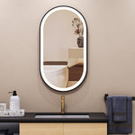 Load image into Gallery viewer, LED Bathroom Mirror Oval Wall Mirror with Defogger
