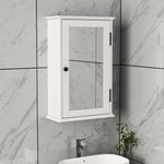Load image into Gallery viewer, Wall Mount Rectangular Mirror Cabinet Bathroom Organizer