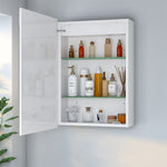 Load image into Gallery viewer, Wall Mounted Bathroom LED Mirror Medicine Cabinet with Shelves