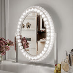 Load image into Gallery viewer, Exquisite Crystal-Embellished LED Hollywood Vanity Mirror