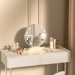 Load image into Gallery viewer, Chic Dimmable Round Hollywood Vanity Makeup Mirror
