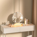 Load image into Gallery viewer, Chic Dimmable Round Hollywood Vanity Makeup Mirror