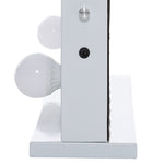 Load image into Gallery viewer, Metal Round Lighted Makeup Mirror for Tabletop