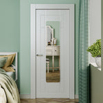 Load image into Gallery viewer, Wall/ Door Mounted Thin-frame Full-length Dressing Mirror