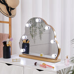 Load image into Gallery viewer, Cloud-Shaped LED Tabletop Hollywood Vanity Mirror
