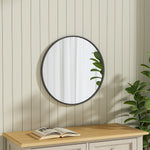 Load image into Gallery viewer, Classic Wall Mounted Stainless Space-Aluminum Frame Round Mirror