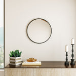 Load image into Gallery viewer, Classic Wall Mounted Stainless Space-Aluminum Frame Round Mirror