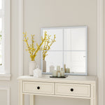 Load image into Gallery viewer, Classic Window Mirror Wall Accent Metal Framed Mirror