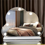 Load image into Gallery viewer, Cloud-Shaped LED Tabletop Hollywood Vanity Mirror
