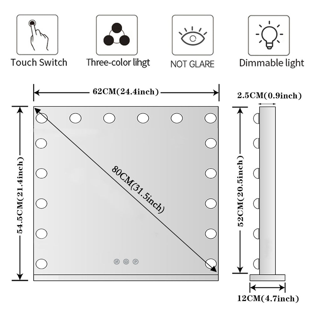 Makeup Vanity Mirror with LED Lights