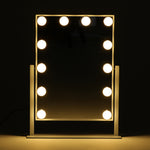 Load image into Gallery viewer, Adjustable Large Rectangular Lighted Makeup Mirror
