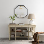 Load image into Gallery viewer, Modern Octagon Wall Mounted Mirror Metal Framed Vanity Mirror for Living Room Bathroom