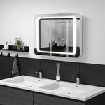 Load image into Gallery viewer, LED Wall Mounted Bathroom Mirror Steam Free illuminated Bathroom Mirror
