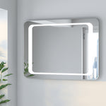 Load image into Gallery viewer, LED Wall Mounted Bathroom Mirror Steam Free illuminated Bathroom Mirror
