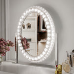 Load image into Gallery viewer, Exquisite Crystal-Embellished LED Hollywood Vanity Mirror
