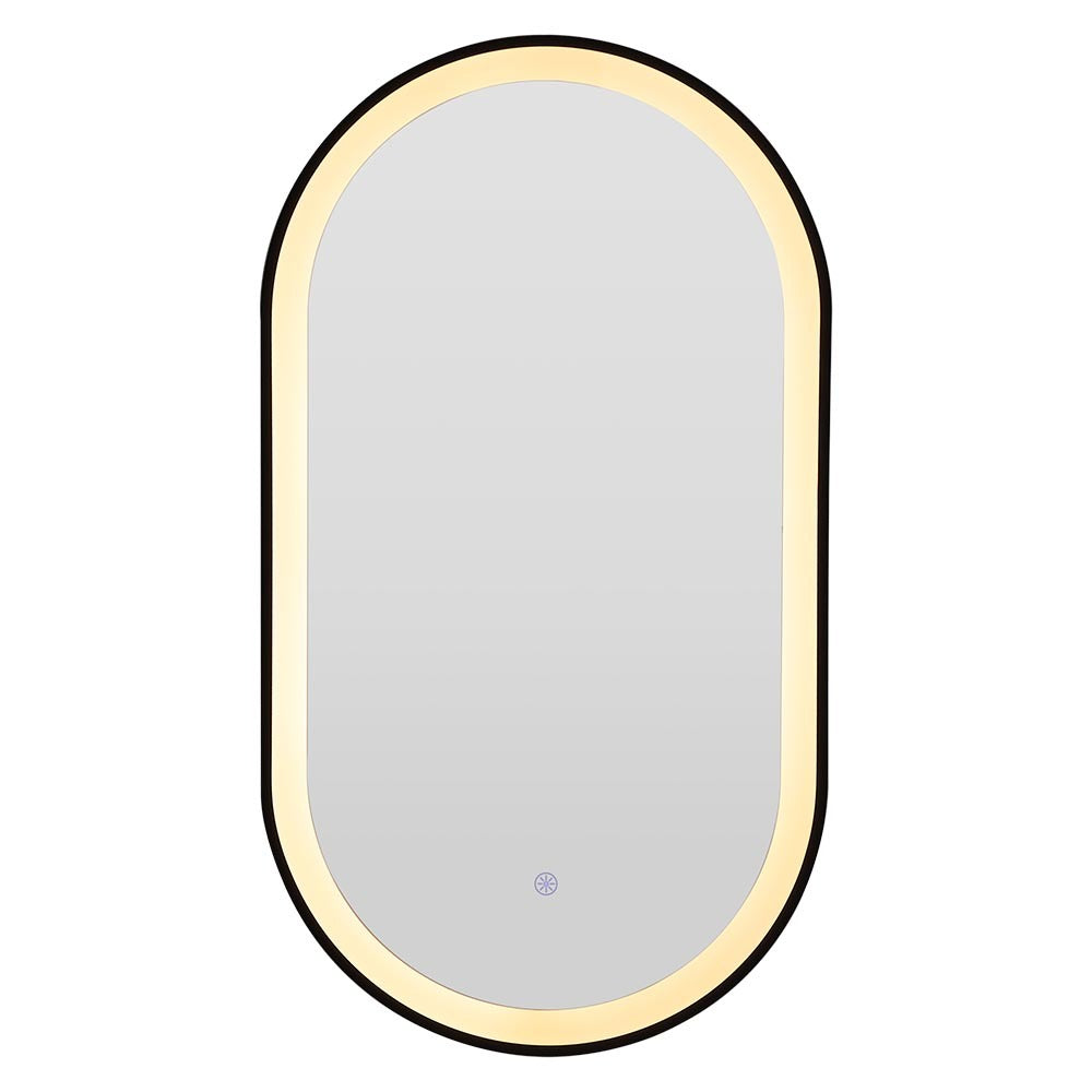 LED Bathroom Mirror Oval Wall Mirror with Defogger