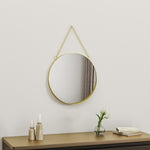 Load image into Gallery viewer, Minimal Perforation-free Round Wall Hanging Makeup Mirror
